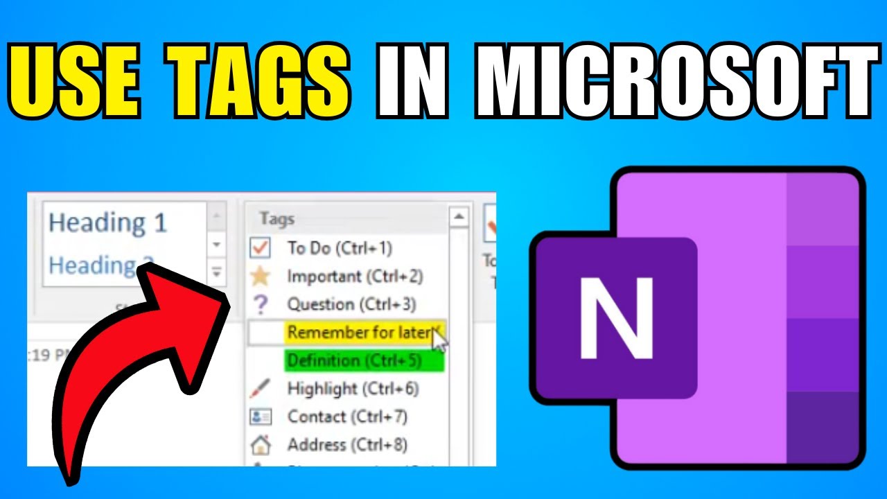 How To Use Tags In Microsoft OneNote (2026) (Best Method)