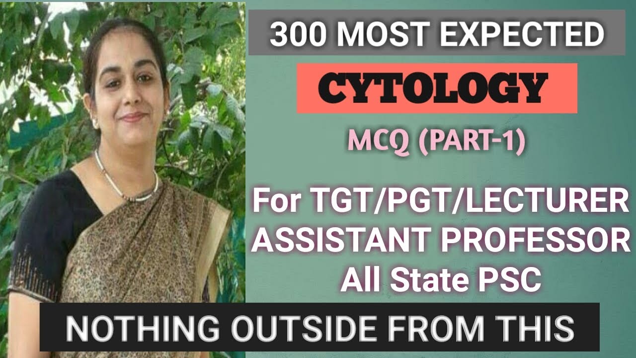 #BotanyMCQ // CELL BIOLOGY (CYTOLOGY) MCQs FOR ALL COMPETITIVE EXAMS (PART-1)