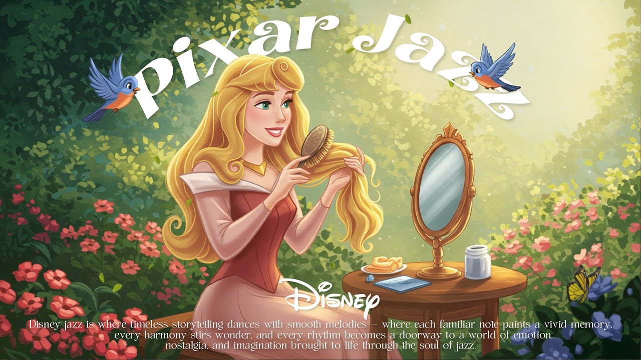 4 Hours of Disney & Pixar Jazz – Bossa Nova Piano for Deep Focus, Study, Work and Relaxation