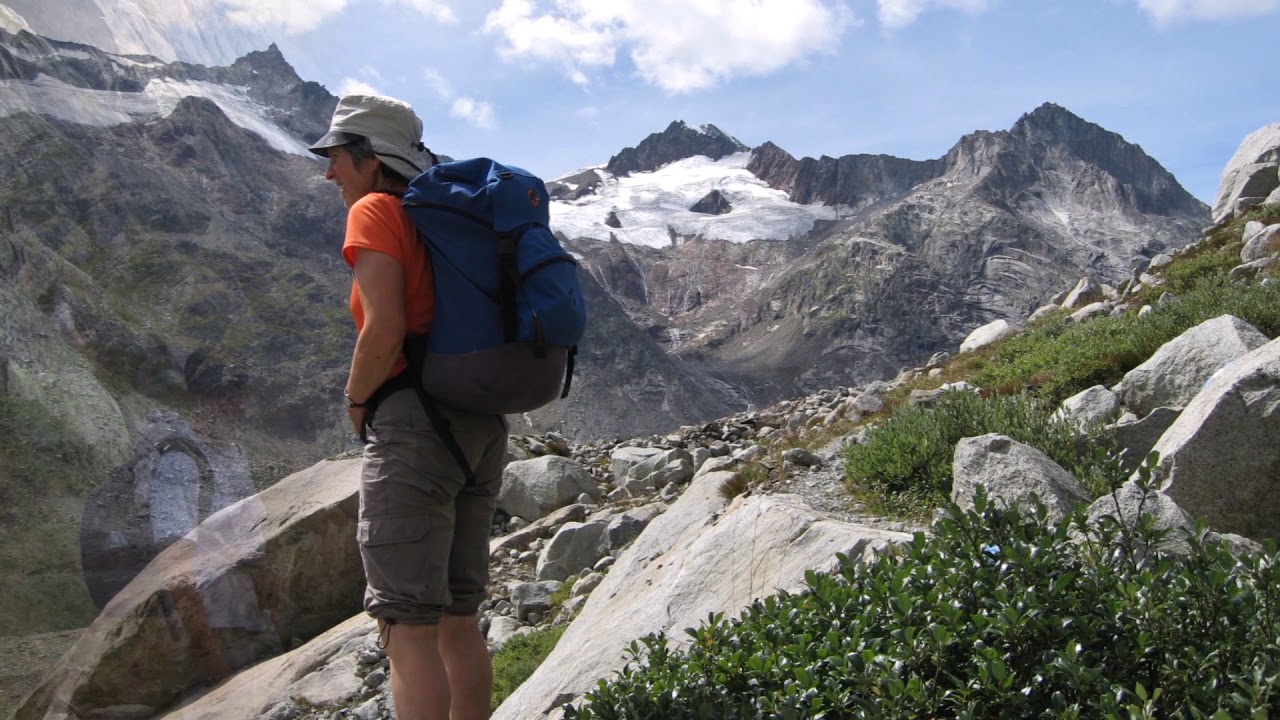 Lauteraarhütte vor zehn Jahren - immer noch ein schöner Weg  /// August 2008
