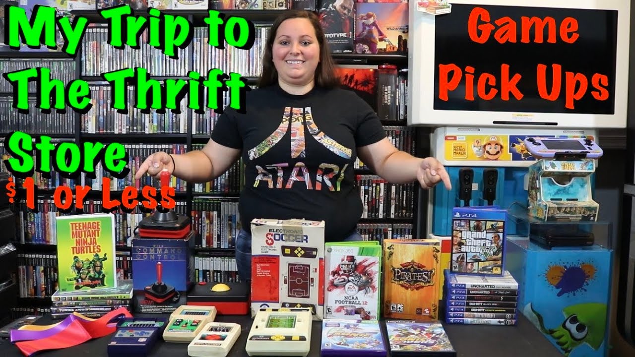 Video Game Thrift Store Finds - All Games Less than $1 (Atari, Xbox, PlayStation, and More!)