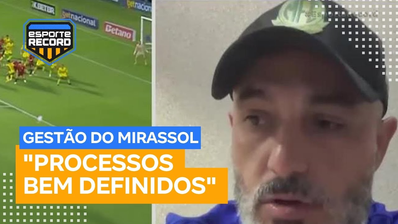 Qual o segredo do Mirassol? T&eacute;cnico Rafael Guanaes destaca gest&atilde;o e bom relacionamento com a torcida