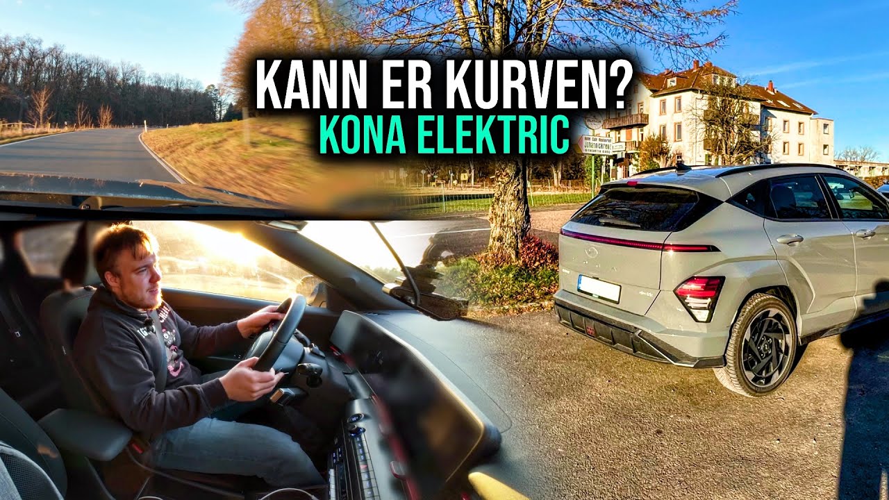 Kann der Hyundai Kona Electric N-Line in Kurven überzeugen? – Fahrtest 2025