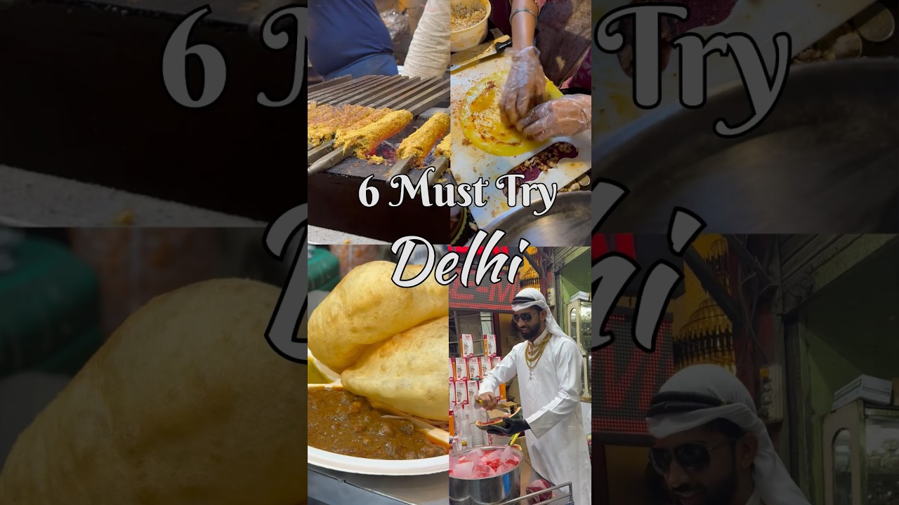 Delhi Street Food | Must Try dishes in Delhi | Chandni Chowk | Jama Masjid | Momos in Delhi