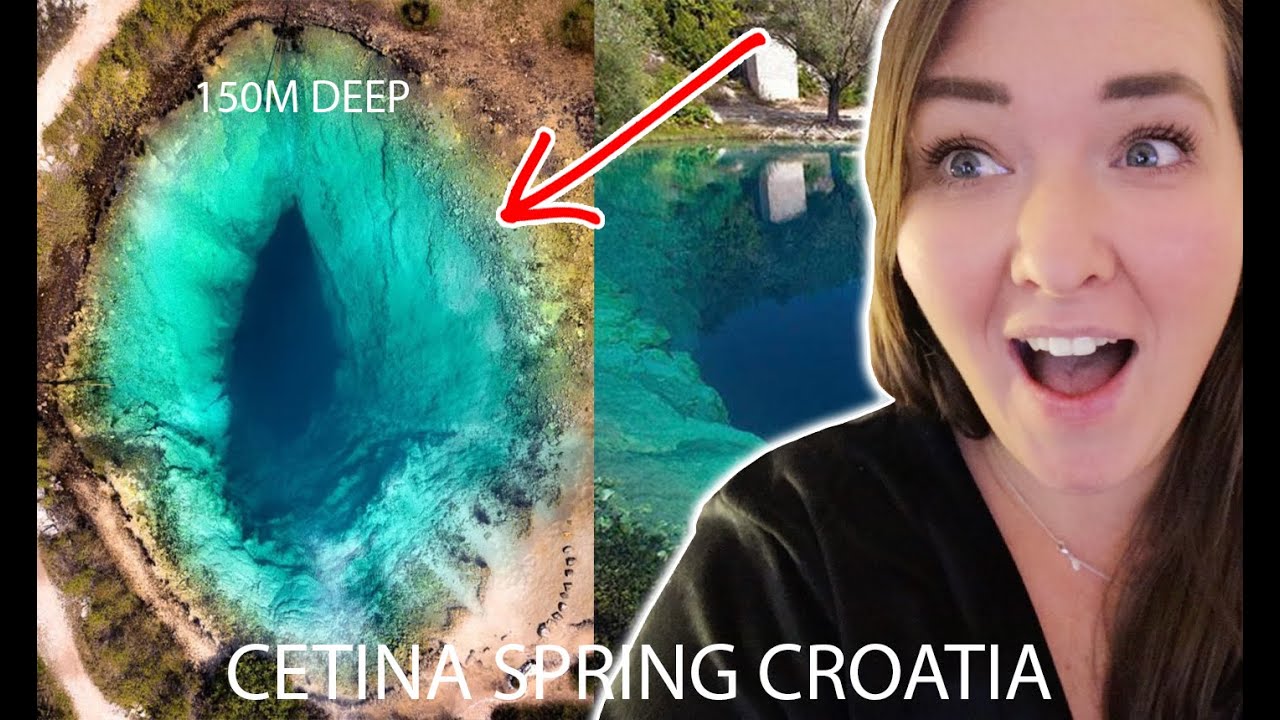 WAKING UP NEXT TO A 150M DEEP NATURAL SPRING! CETINA SPRING CROATIA!