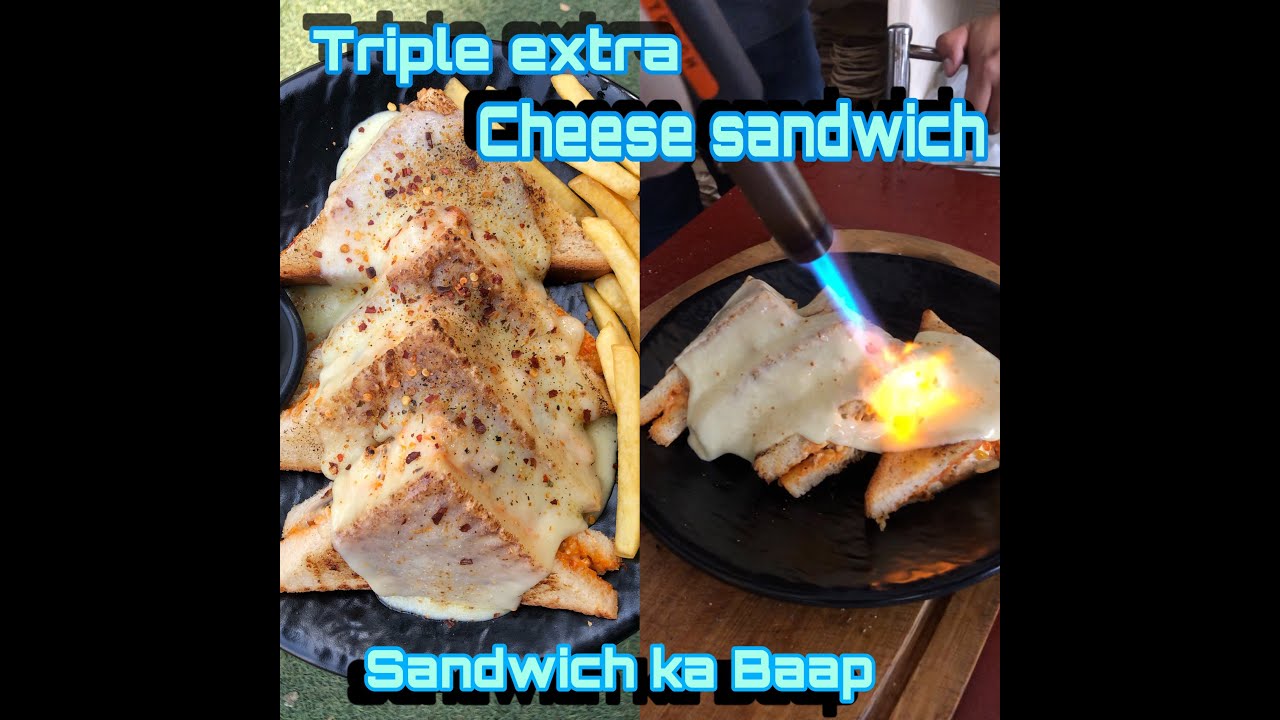 Grilled cheese Sandwich | Triple Cheese | Extra loaded cheese Sandwich