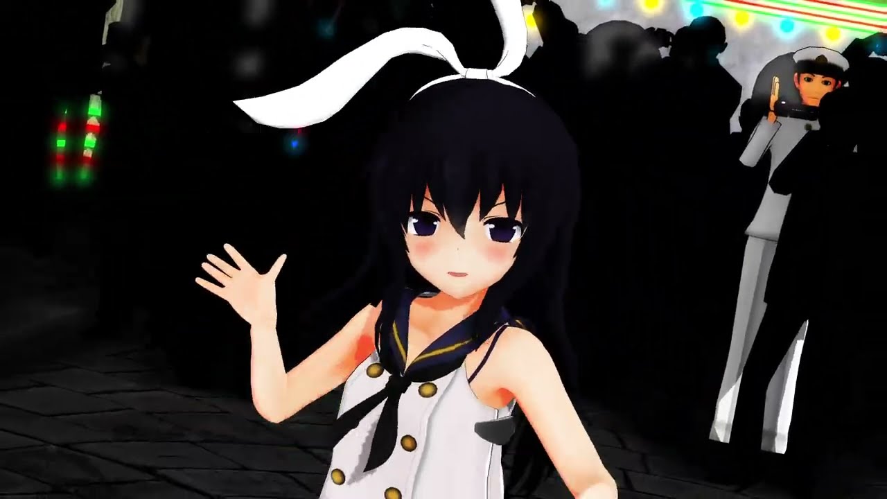 【MMD艦これ】暁×響『V』島風服Ver