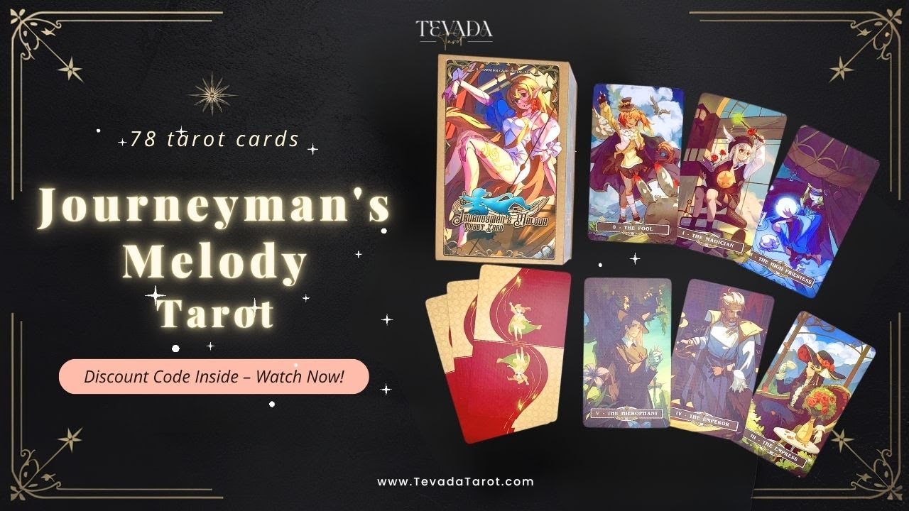 Flip Through - Journeyman’s Melody Tarot Flip Through – Anime Fantasy with a Soul #fantasyart