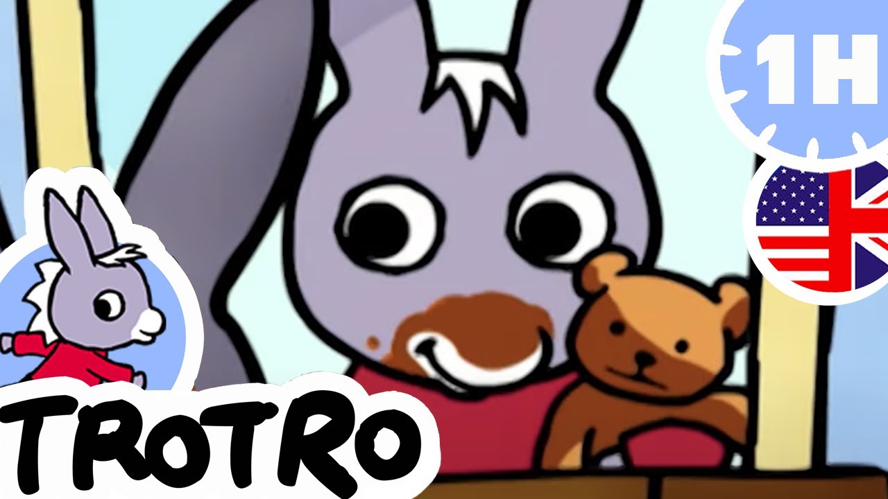 💕Trotro washes teddy!💕 - Cartoon for Babies
