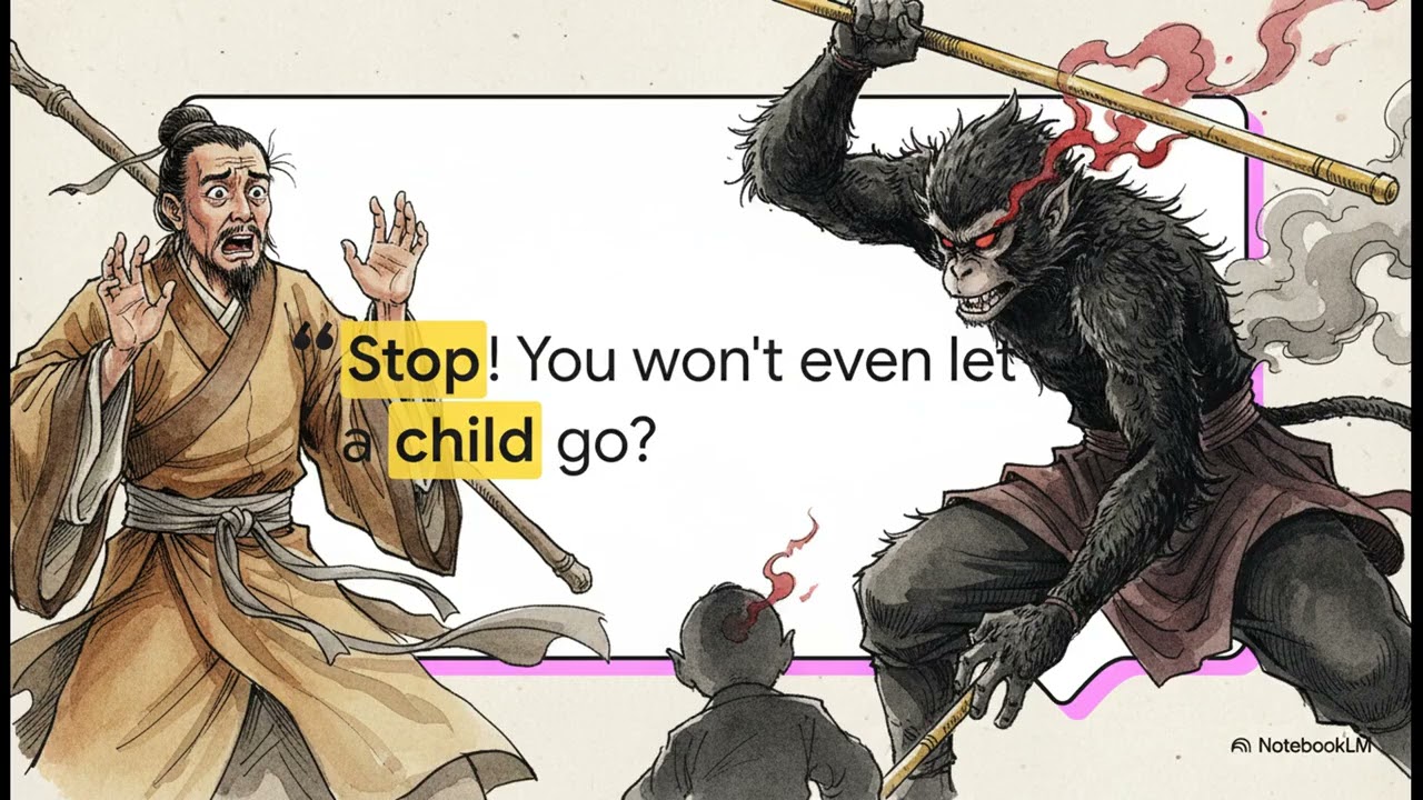 Journey to the West Folk Sayings 36 Red Boy s Deception