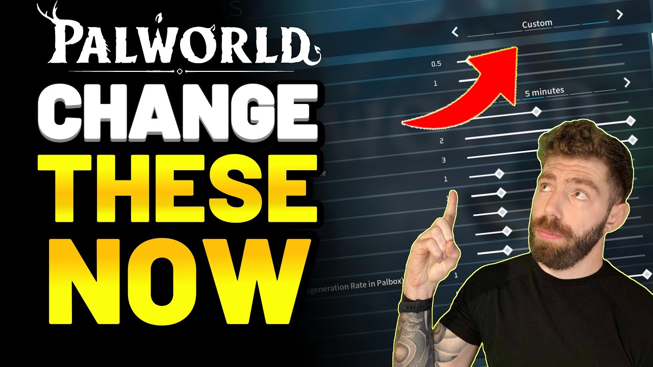 Must Change World Settings for Improved Quality Of Life in Palworld