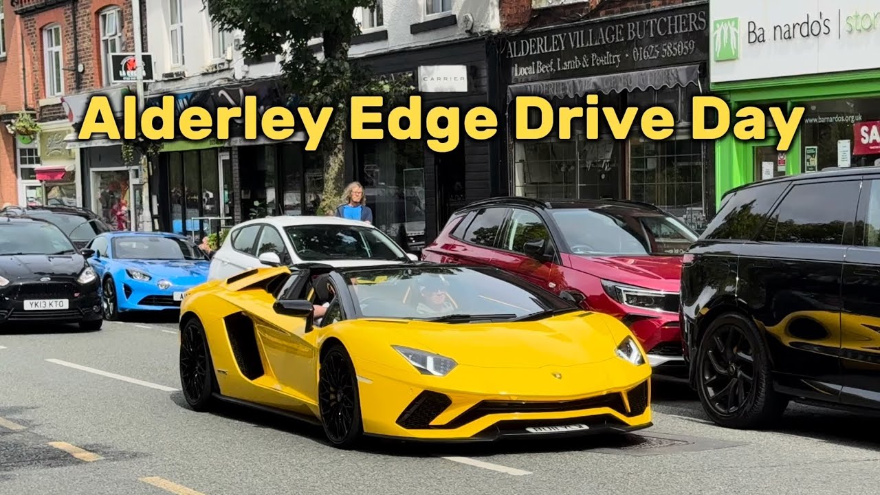 Alderley Edge Summer Drive Day - August Bank Holiday 2024 - Ferrari 812 Comp and So Much More!