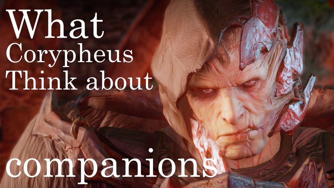 Dragon Age Inquisition - Корифей о спутниках