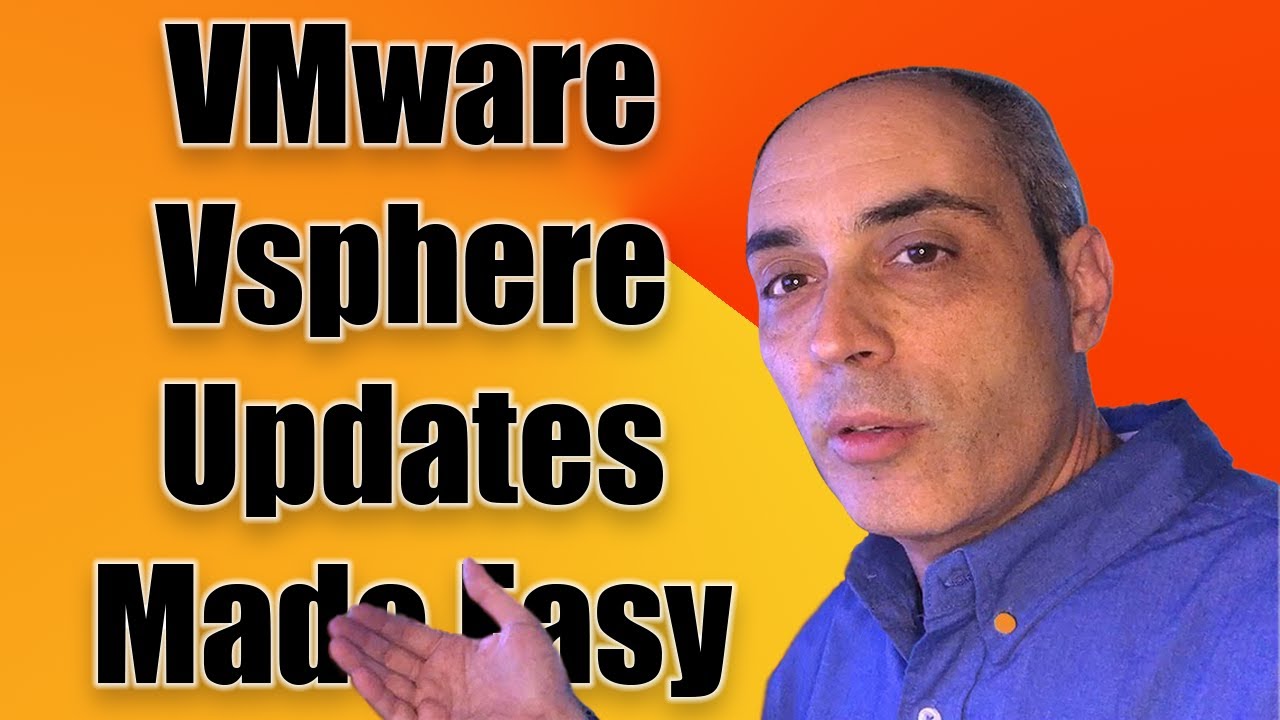 VMware VCenter 7 VCSA Updates using the Graphical Interface - How to