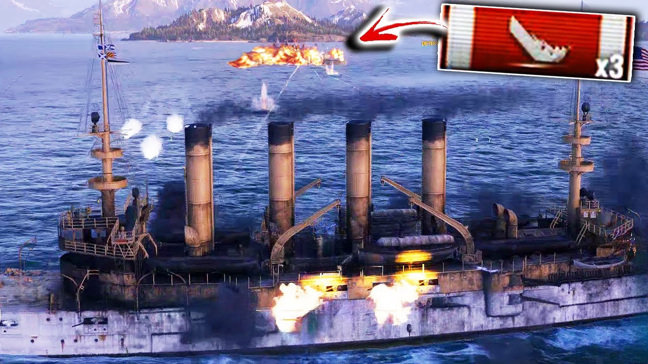 Crushing 3 Warships With The St Louis! - World of Warships Gameplay PC