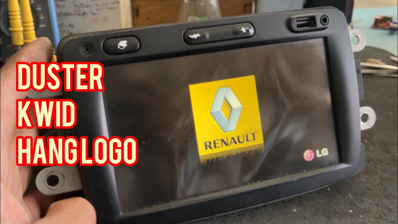 RENAULT DUSTER AND KWID CAR STEREO HANG ON LOGO PROBLEM || DUSTER CAR STEREO TOUCH CHANGE PROCESS