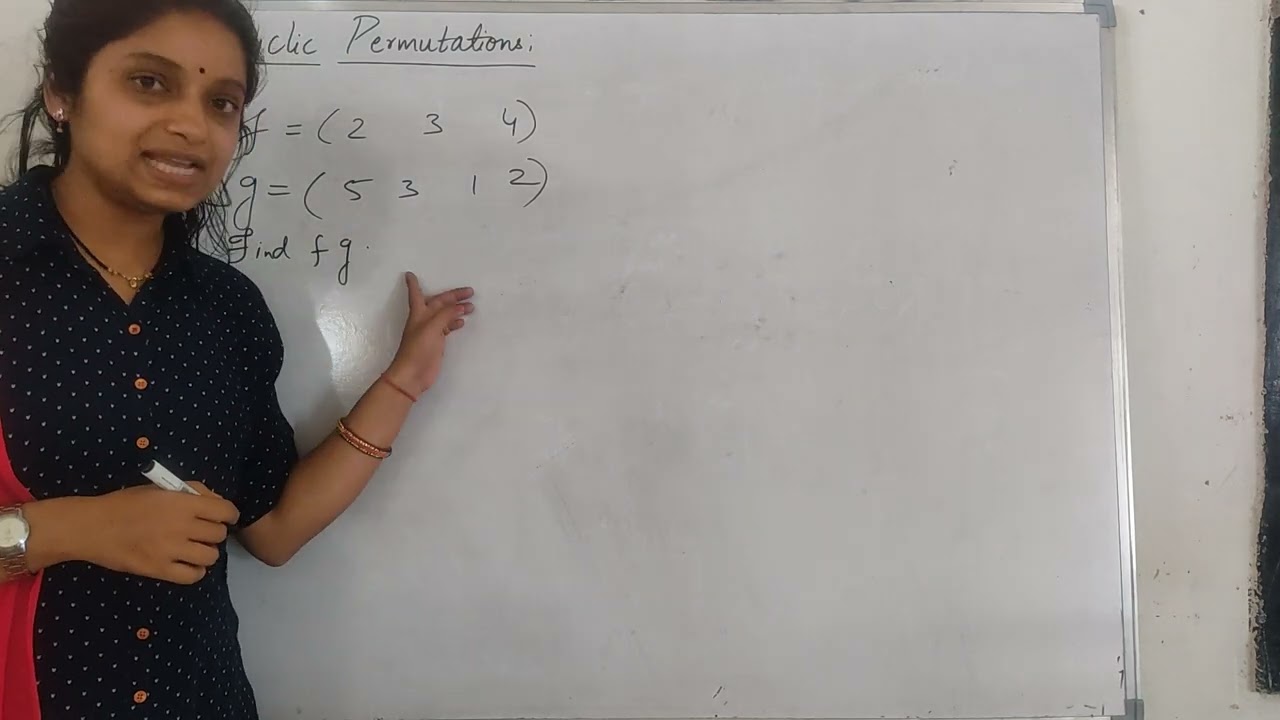 Cyclic Permutations l Length of Cyclic Permutations l Disjoint Cyclic Permutations l It's Product