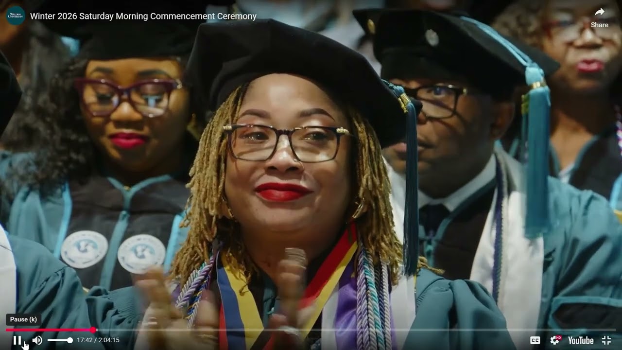 Dr. Greg Campbell Commencement Speech January 2026 Walden University