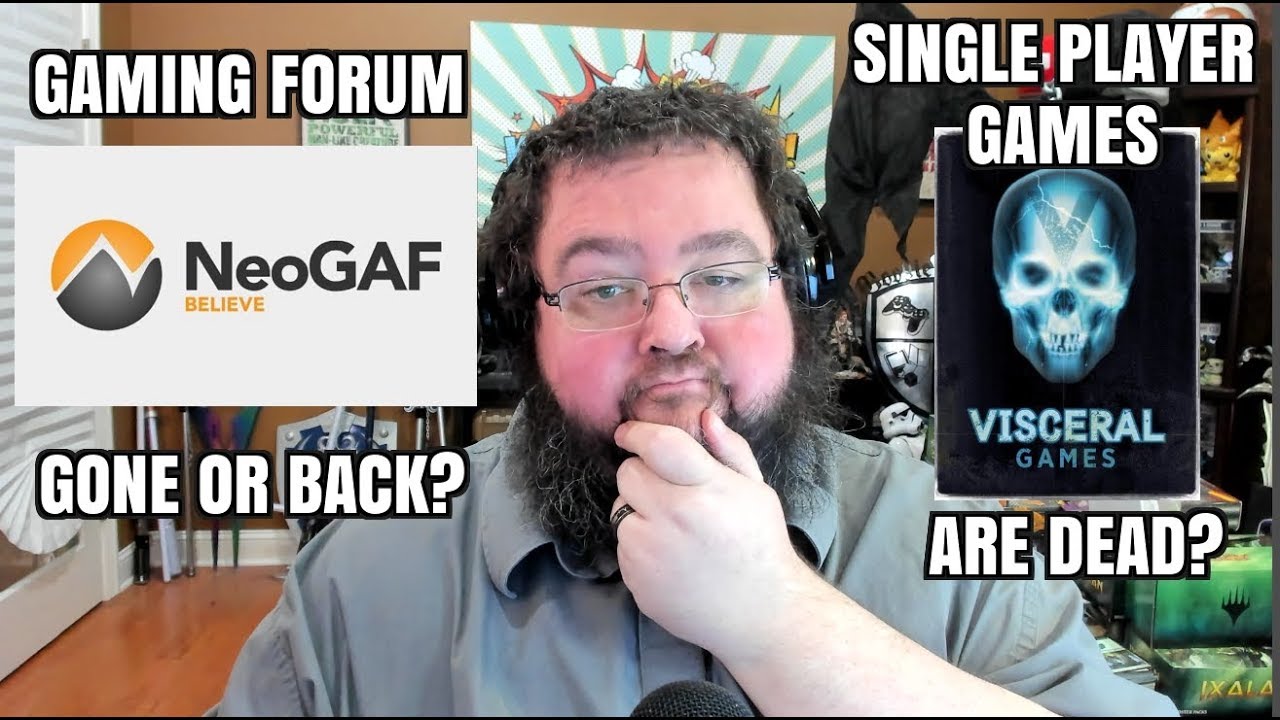 Gaming News; Gaf is Back? Single Player Games are Dead?