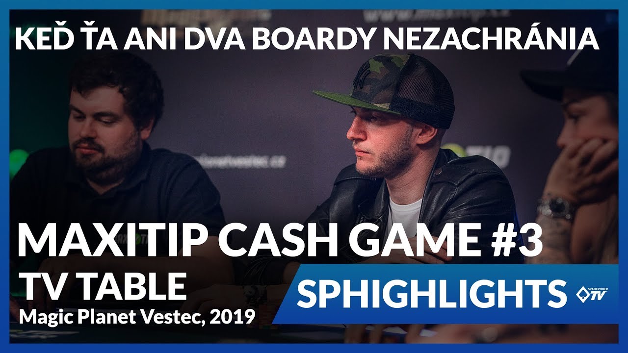 Keď ťa ani dva boardy nezachránia |MaxiTip Cash Game I. HIGHLIGHTS #3|