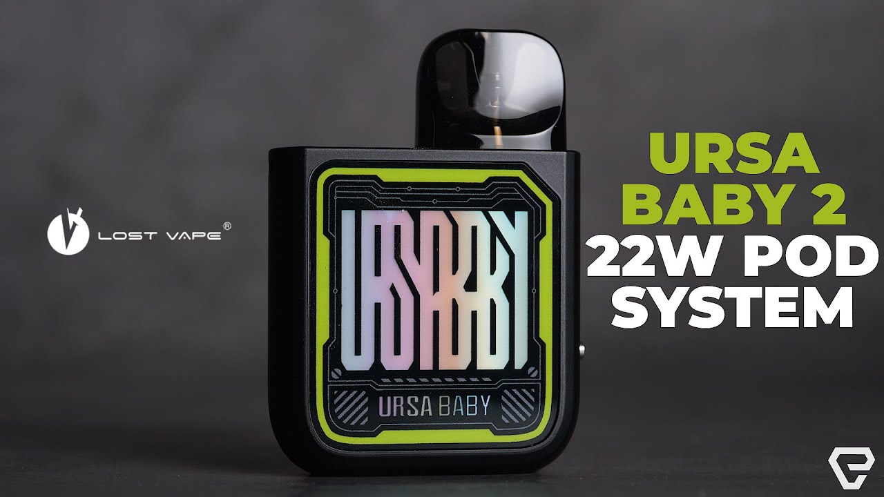 Lost Vape Ursa Baby 2 Pod System Review!