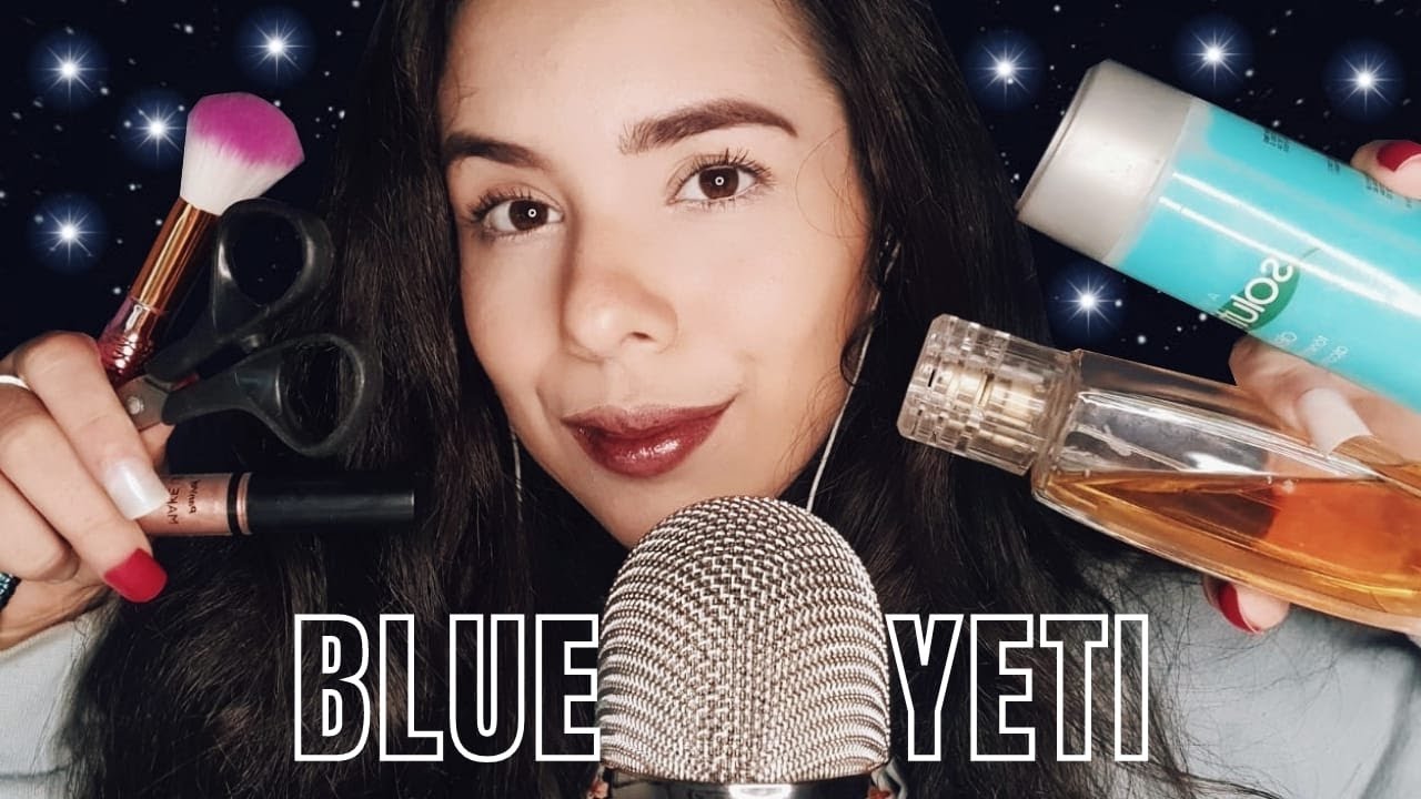 ASMR EXPLORANDO GATILHOS COM O BLUE YETI #1 (5 Blue Yeti Triggers)