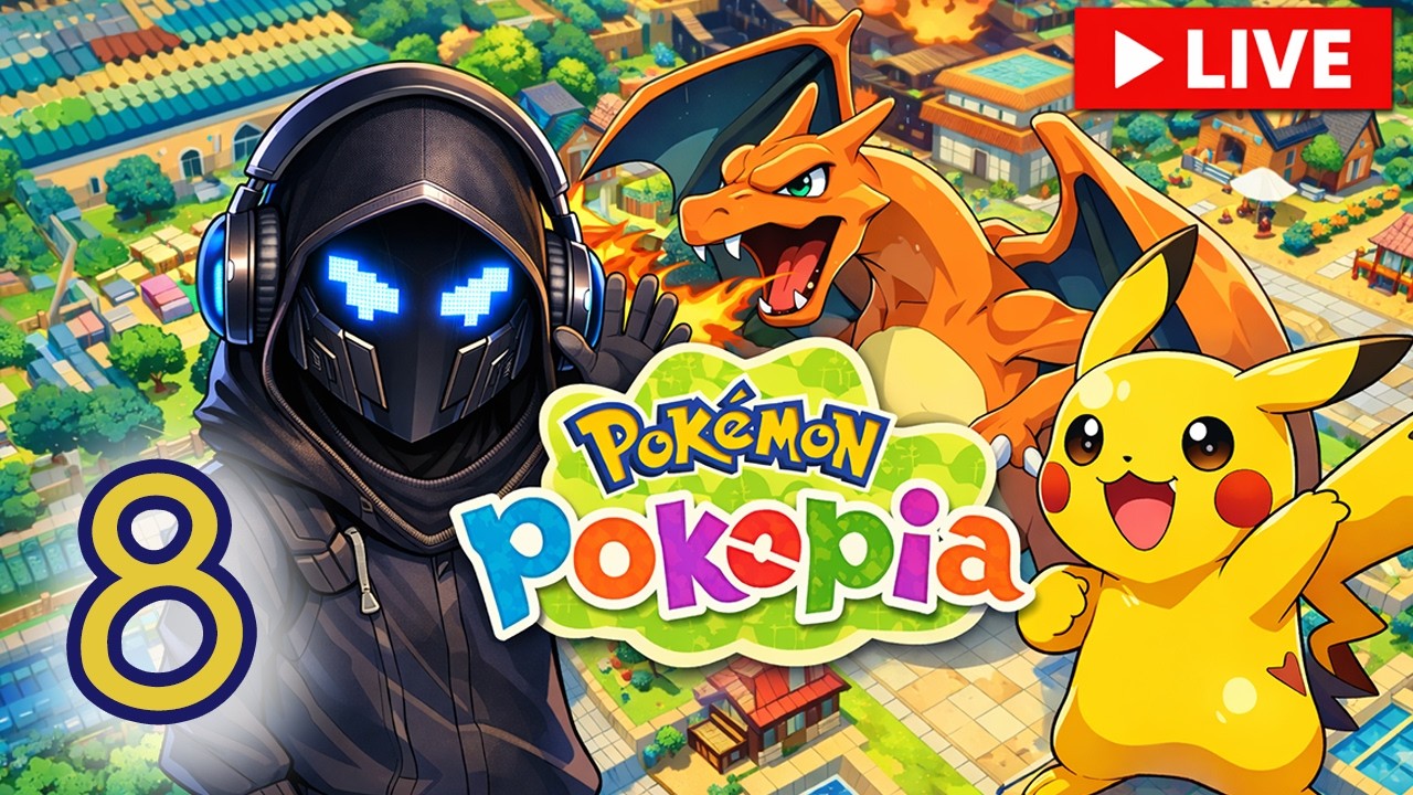 MEJOR juego 2026???  Pokemon POKOPIA (Directo 8)