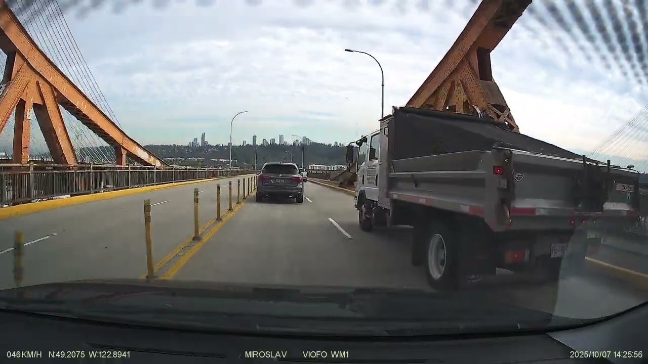 The last drive over the old Pattullo  Bridge October 07, 2025
