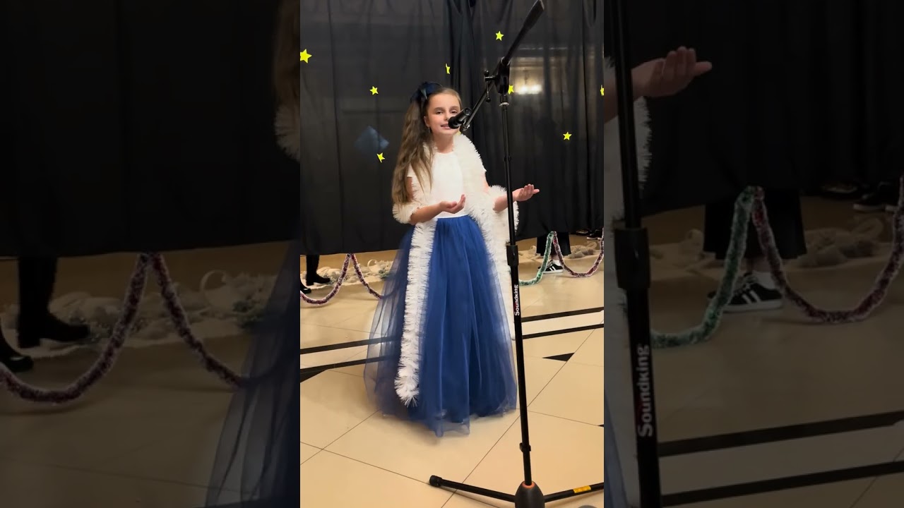 «Новорічна казка» у виконанні Юстинки #святоМиколая