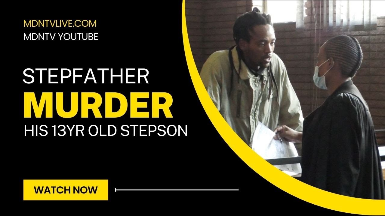 WATCH: A 37-year-old stepfather in Rustenburg is accused of murdering his 13-year-old stepson