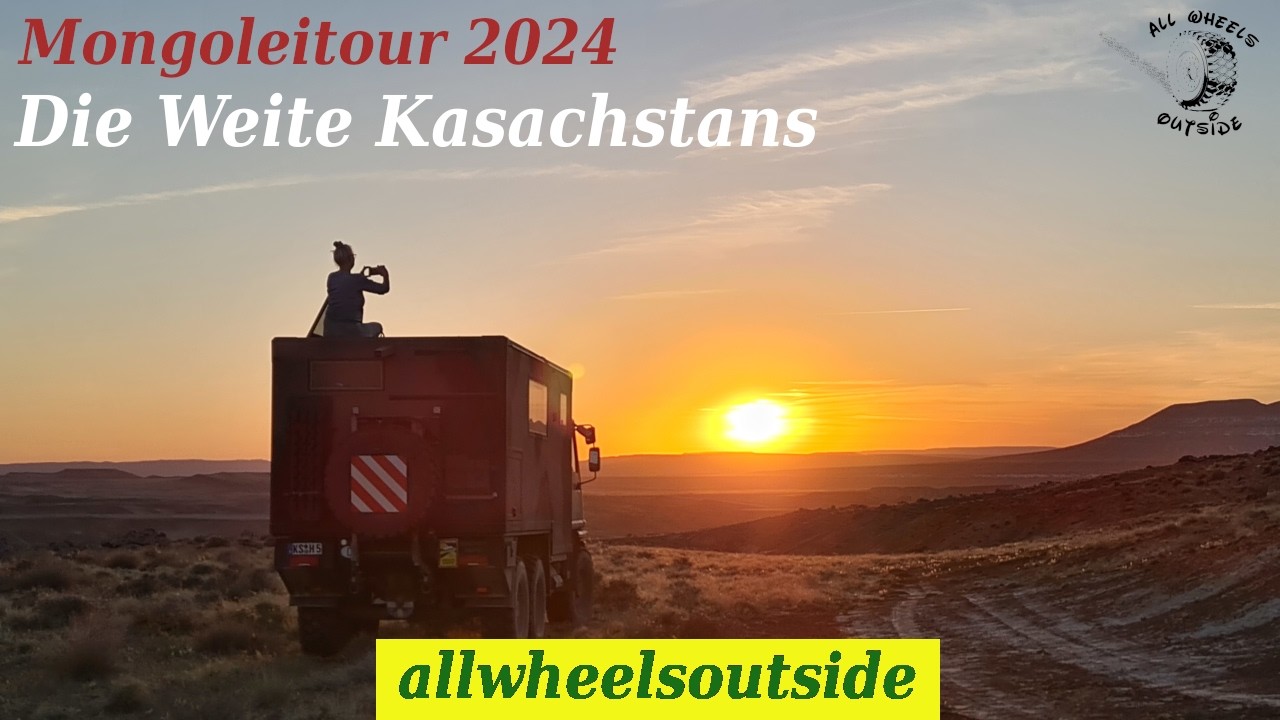 Mongolei-Tour 2024; Die Weite Kasachstans