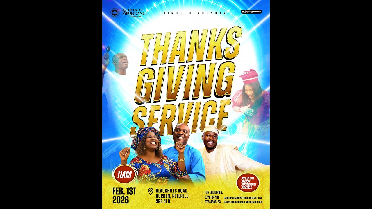 LOVE THAT HEALS || PASTOR JOSEPH KOMOLAFE || 1ST FEBRUARY 2026