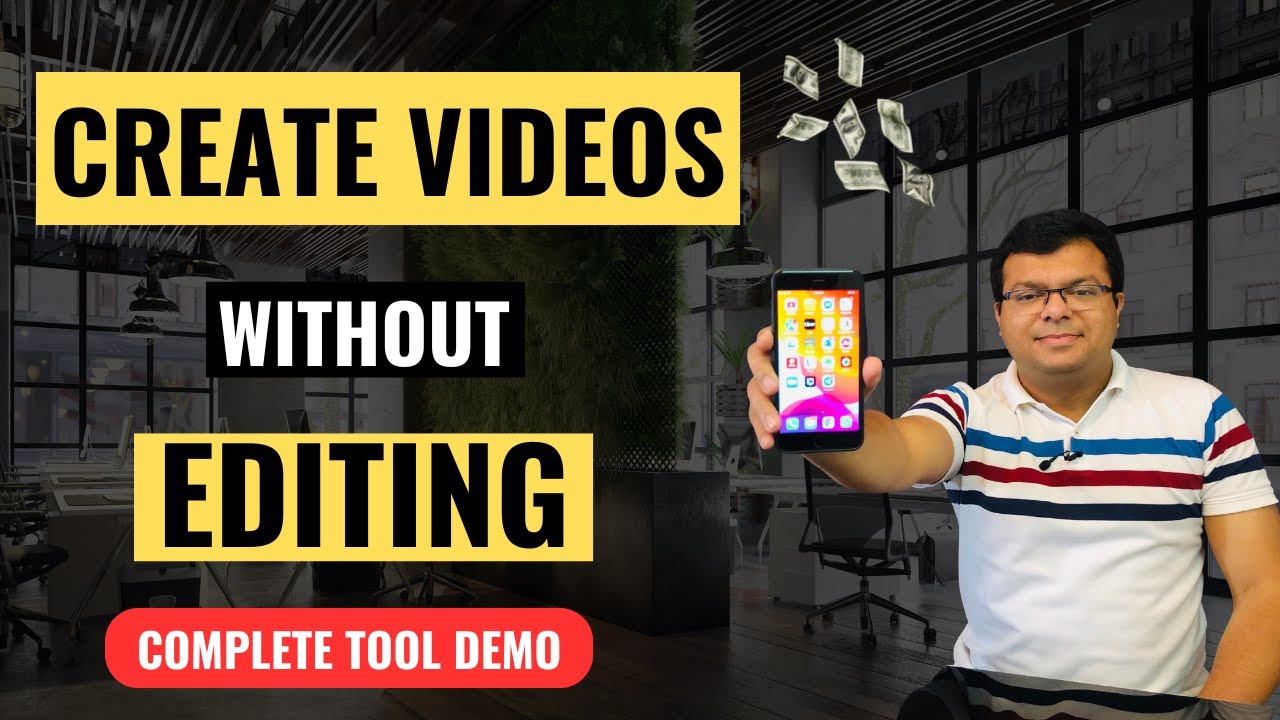 How to create YouTube videos fast without editing?