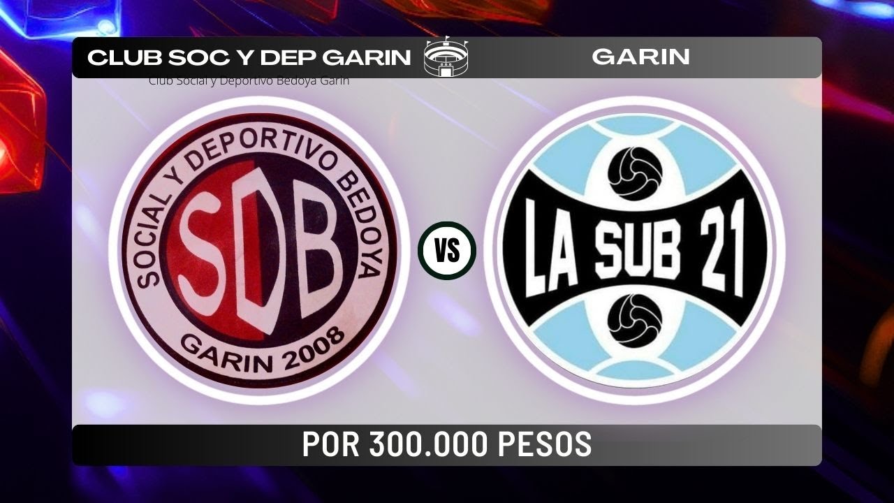 A CANCHA LLENA  EN GARIN ⚽🔥  || LA SUB 21 VS BEDOYA