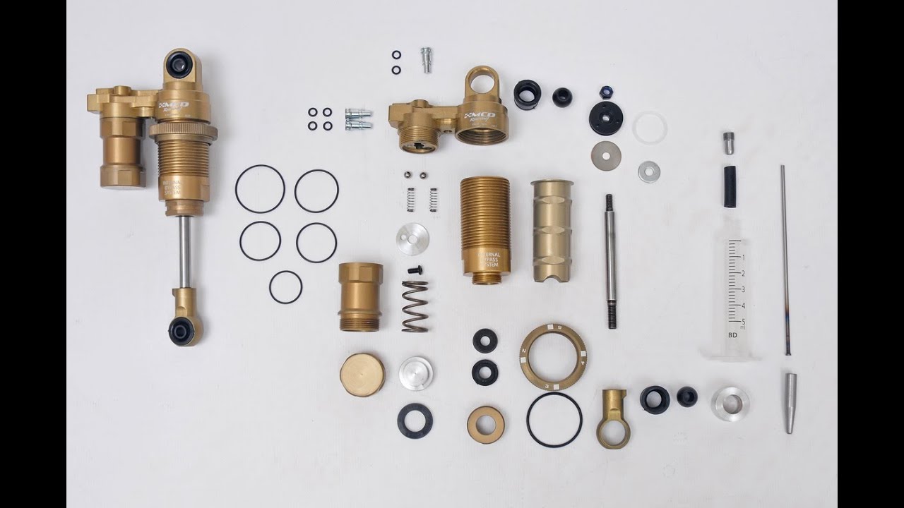 How to rebuild MCD Racing IBS shock absorbers