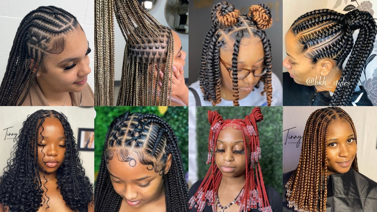 🌻Best Cornrow Braids Hairstyles for Summer 2025|Trendy & Cute Summer Braids For Ladies #summerhair