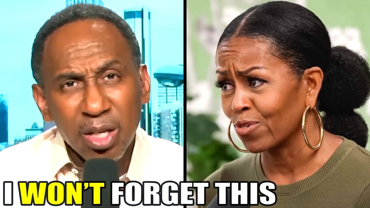 Stephen A. Smith EXPLODES from Michelle Obama's Mild Criticism