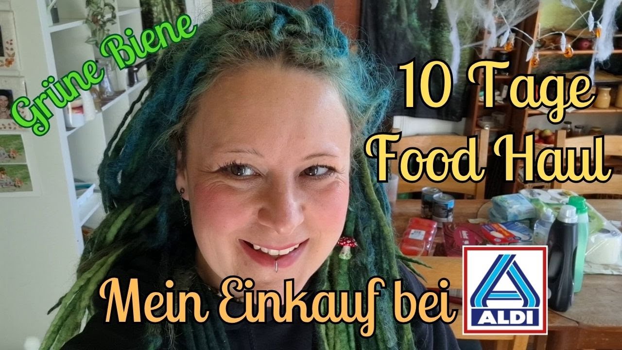Food Haul - Einkauf bei Aldi - Alleinerziehend mit 2 Teenagern - Landleben, Gem&uuml;segarten, Vorrat