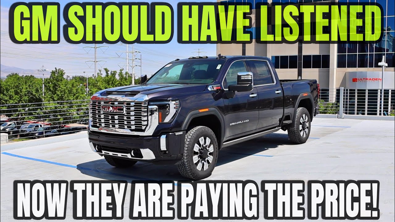 2025 GMC Sierra 3500 Denali: GM Should Have Listened, Now They Are Paying The Price!