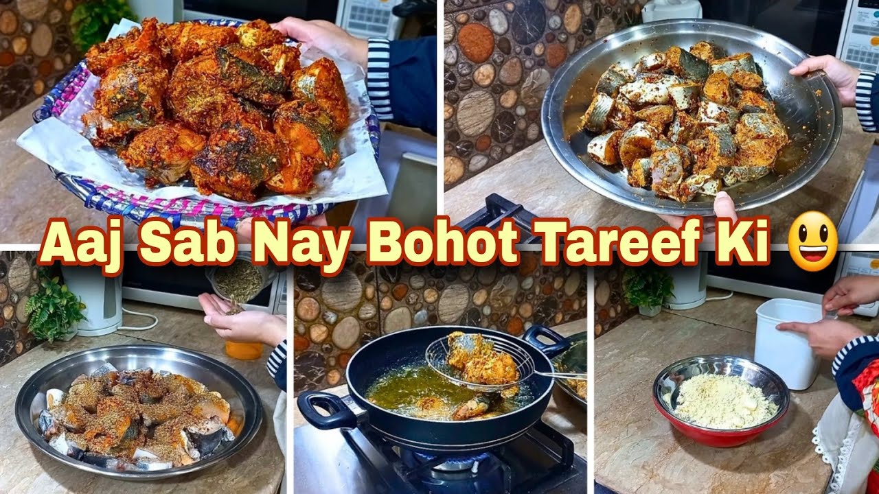 Aaj Sab Nay Bohot Tareef Ki 😃 | Fried Fish Recipe (Winter Special) | Fish Fry Karnay Ka Tarika
