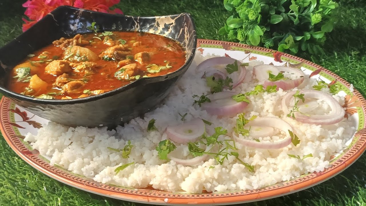 How to make chicken aloo matar recipe||cook with shama 