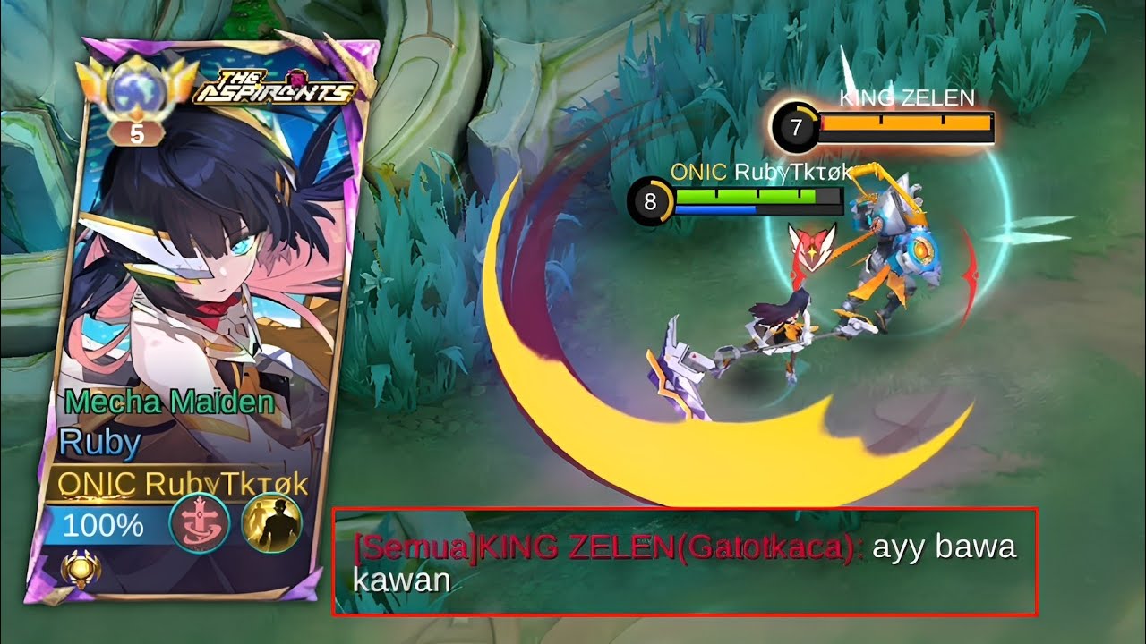 Ketika Ruby Buat Exp Musuh Emosi, Sampe Feeder!! Build & Emblem Terkuat Ruby