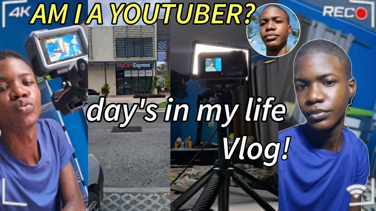 VLOG☆|| am I a YouTuber now?🤔 Day's In My Life living in Jamaica 💌: haircut + vloging on my camera 