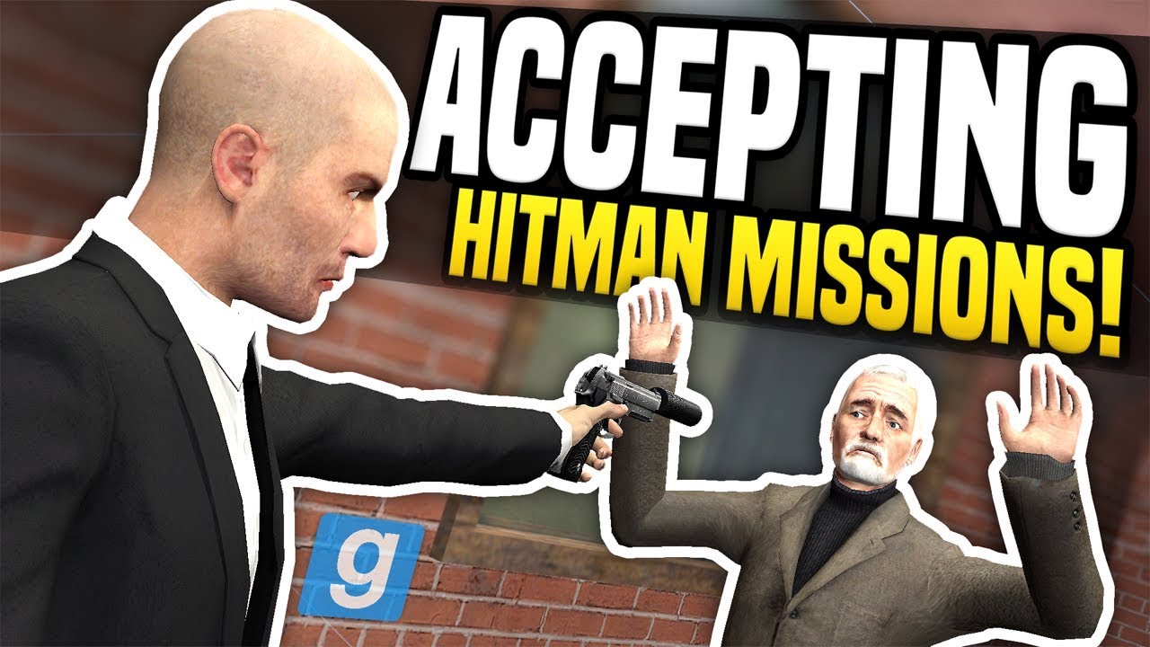 ACCEPTING HITMAN MISSIONS - Gmod DarkRP | Hitman Roleplay!