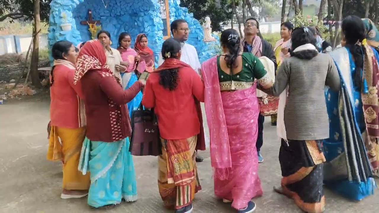 Santhali Christmas celebration 2025 | Talbona Paris | #happy_christmas 