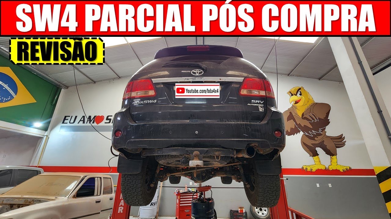 EP. 917// Toyota SW4 2007/08 Revisão PARCIAL PÓS COMPRA! Básico de Serviços Para FAZER APÓS COMPRAR