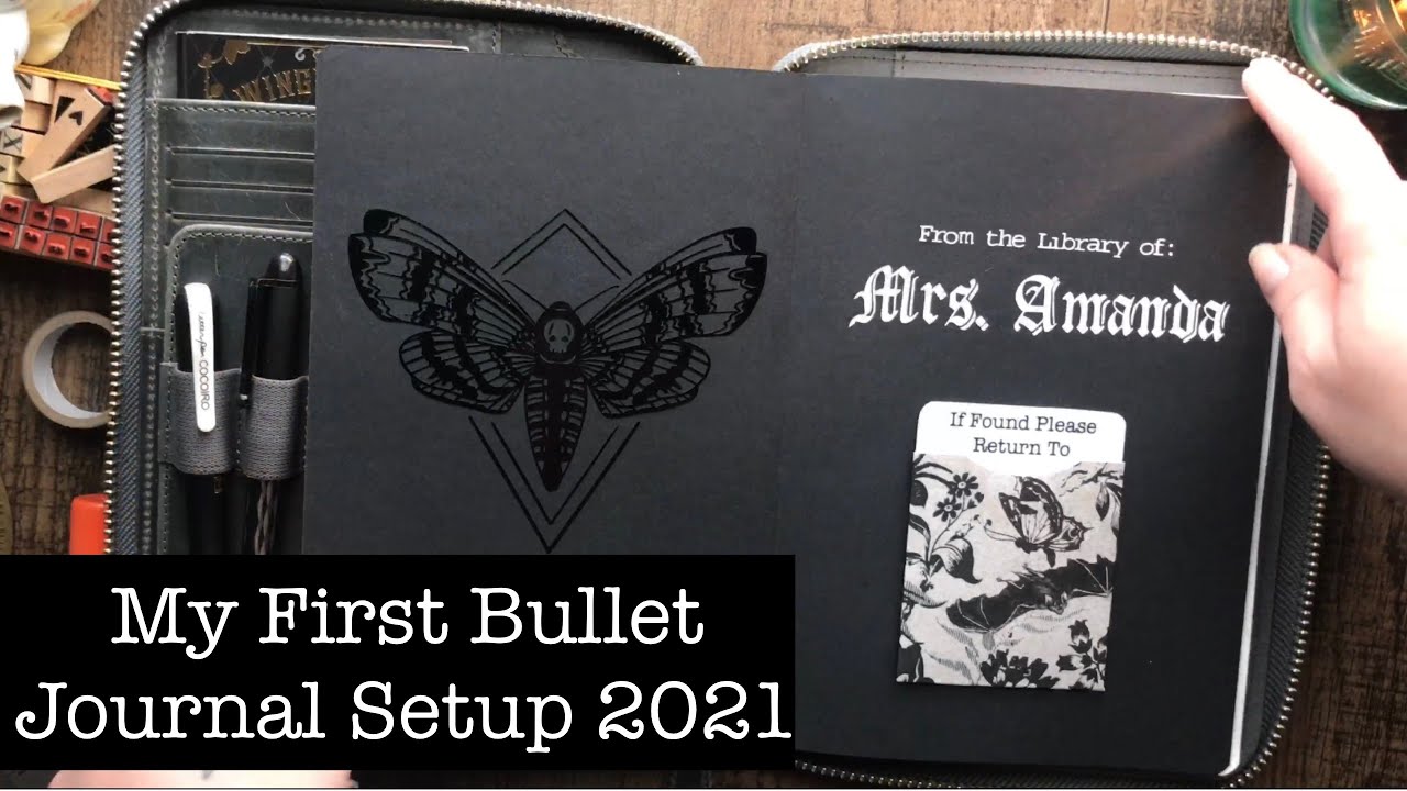 My First Bullet Journal Setup 2021 | Vol. 1 | Everyday Book Galen Leather
