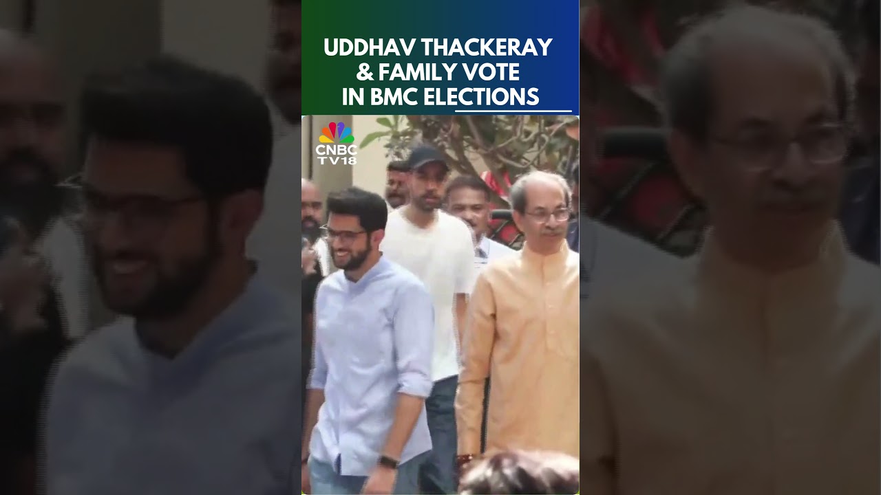 BMC Elections 2026 | Shiv Sena (UBT) Leader Uddhav Thackeray Cast His Vote | BMC Polls 2026 | N18S