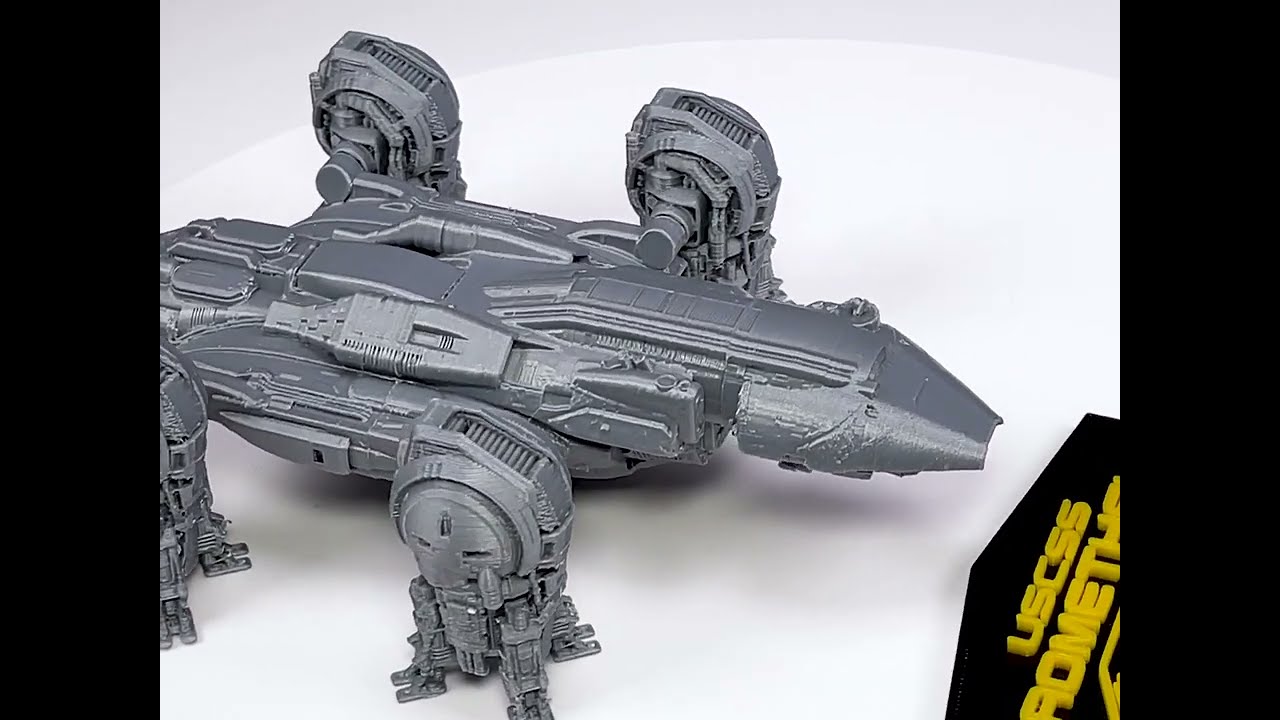 USCSS PROMETHEUS - Assembled, 3D printed model