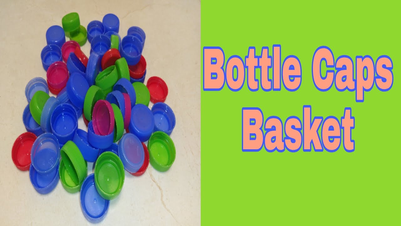 DIY Basket from Plastic Bottle Cups